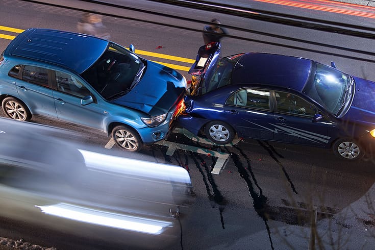 Accidente automovilístico por detrás - Abogados de accidentes automovilísticos en Texas