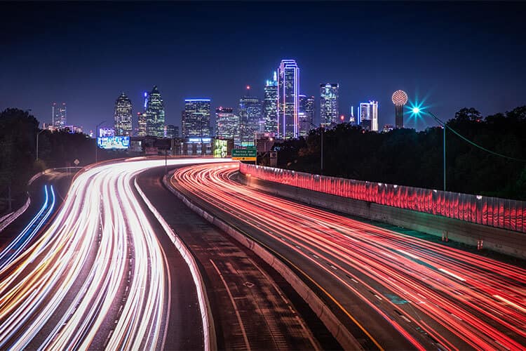 Most Dangerous Driving City. most Dangerous Highways in Dallas