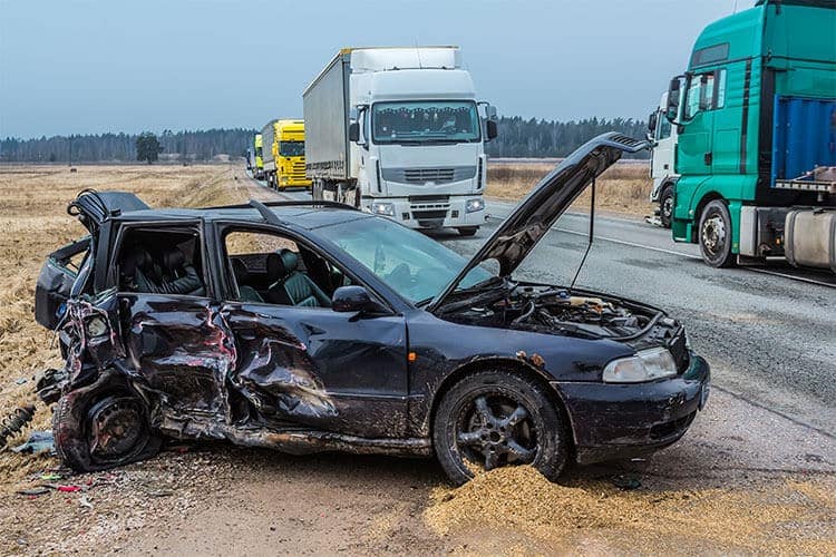 Guía de accidentes de camiones 2019 de Thompson Law