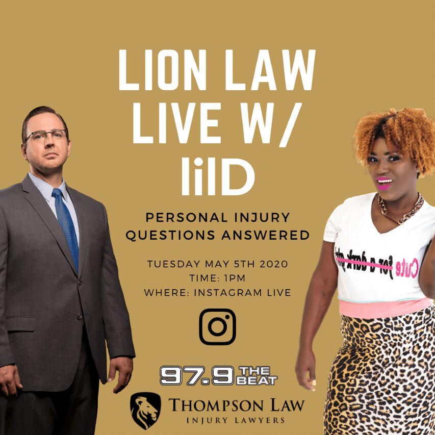 Lion Law Live with Lild - Personal Injury Questions Answered